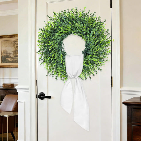 HUZIYAHAN spring summer wreath complements seasonal decor updates