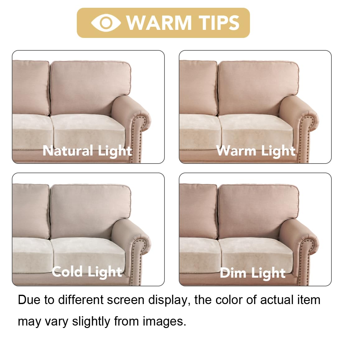 H.VERSAILTEX 3-piece set offers versatile coverage for square, T-, and L-shaped cushions.