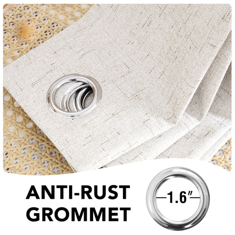 H.VERSAILTEX wrinkle-free fabric maintains a neat look across rooms.