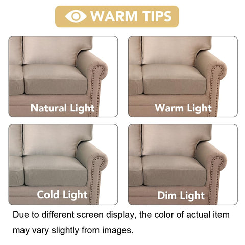 H.VERSAILTEX wrinkle-free slipcover for leather or fabric furniture