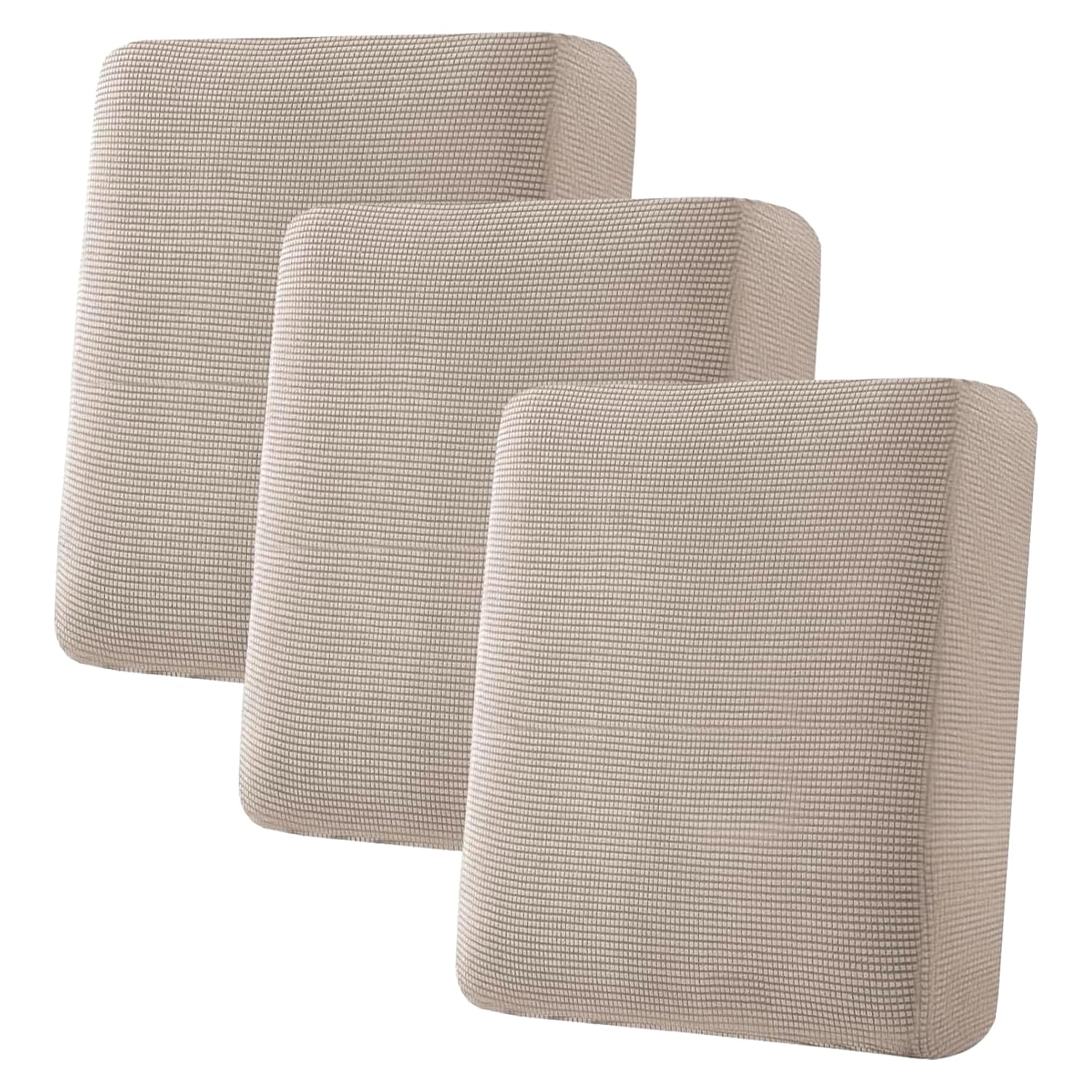 H.VERSAILTEX slipcover set 3pc in sand covers sofa seats for quick refresh