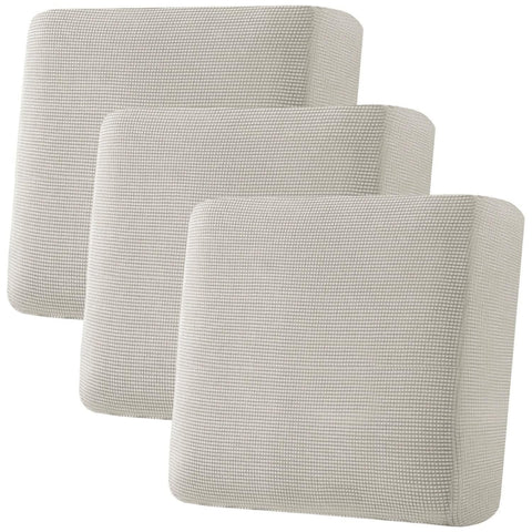 H.VERSAILTEX Island Fossi cushion covers show a snug, wrinkle-free fit.