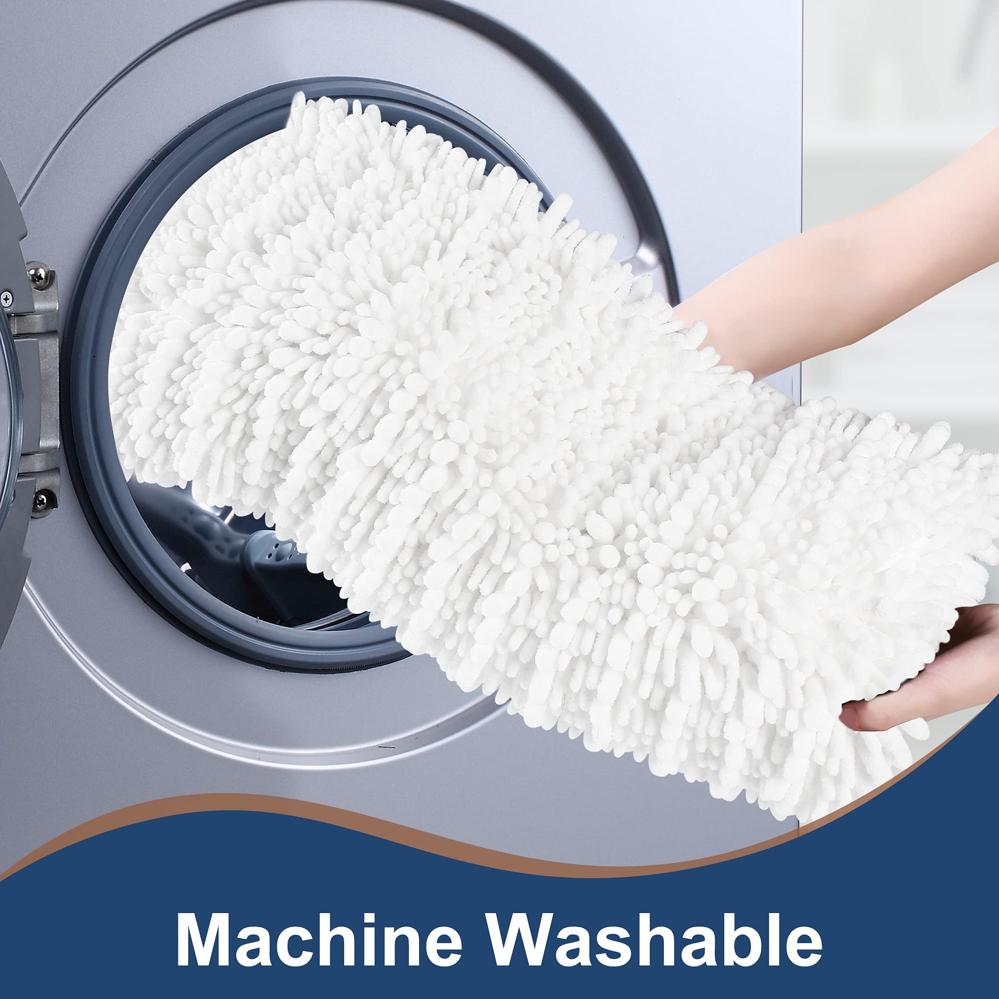 H.VERONNEX machine-washable bath mat for easy care