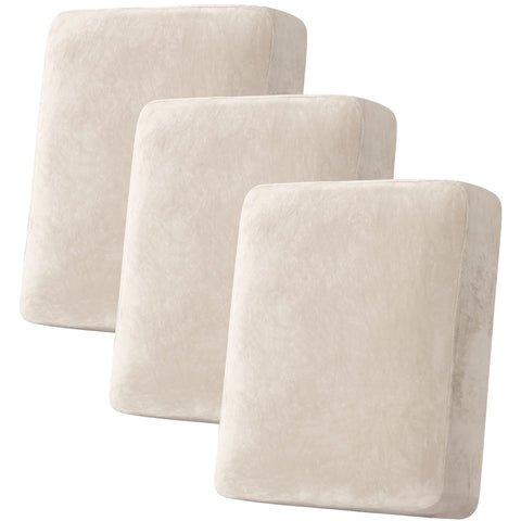 H.VERSAILTEX Velvet Stretch Cushion Cover close-up texture for luxurious softness and durability