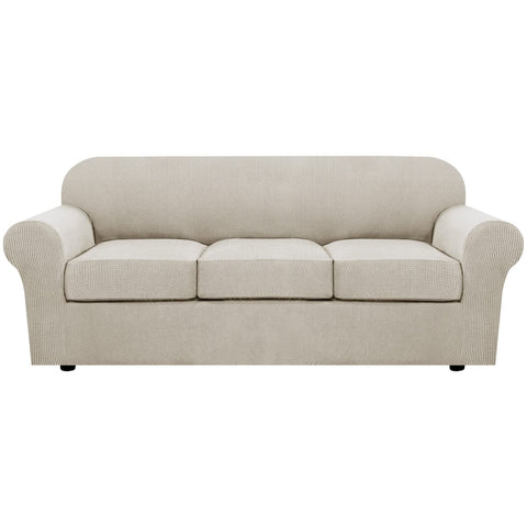 H.VERSAILTEX 4-piece stretch sofa cover base cover protects and refreshes your sofa
