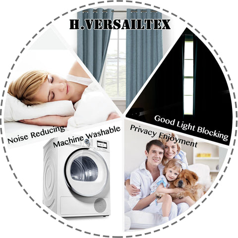 H.VERSAILTEX care guide for cold wash to preserve color and fabric
