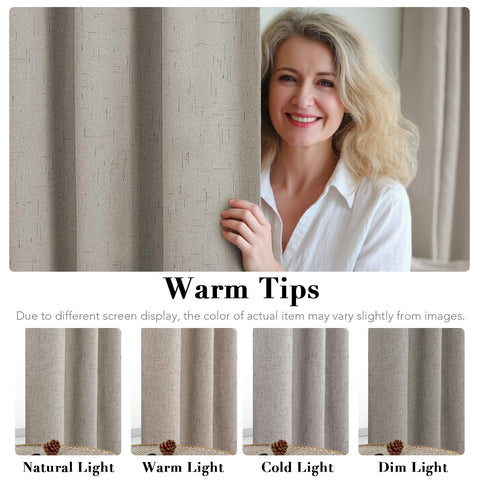 H.VERSAILTEX blackout lining reduces drafts and may help save energy.