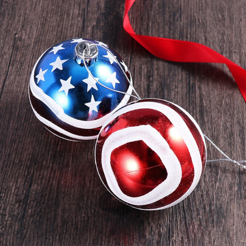 H&W 24-piece patriotic decor set enhances Independence Day celebrations.