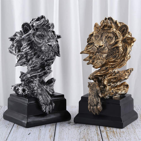H&W Sandstone Lion gift idea for offices, homes, and special occasions.