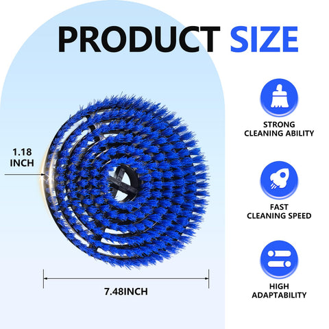 HXZIYI hard-floor ready pad helps polish and protect sealed surfaces.