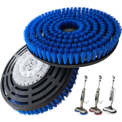 HXZIYI steam mop brush head for Shark S7000 cleans grease on floors with no scratches.