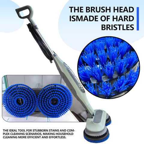 HXZIYI tangle-free fibers resist tangles while smoothing floors during cleaning.