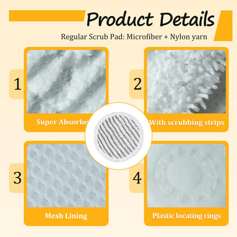 HXZIYI S7000 white polishing pad delivers a smooth, bright finish.
