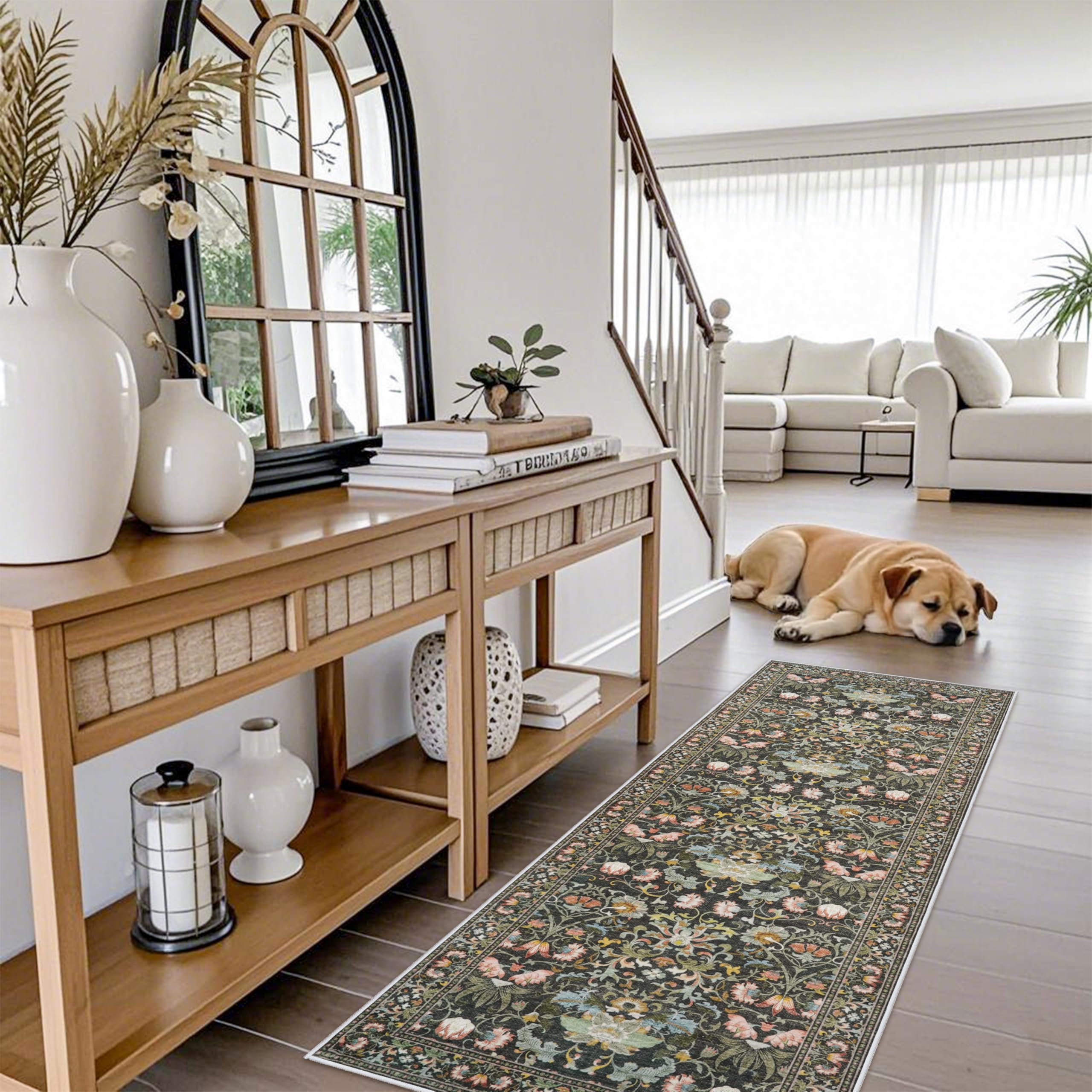 HY HAO YUN LAI 2x6 rug soft low-pile for high-traffic areas.