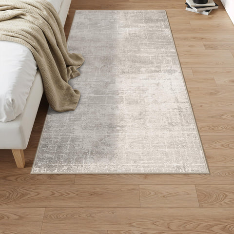HY Hao Yun Lai abstract-pattern entryway rug complements decor with neutral style