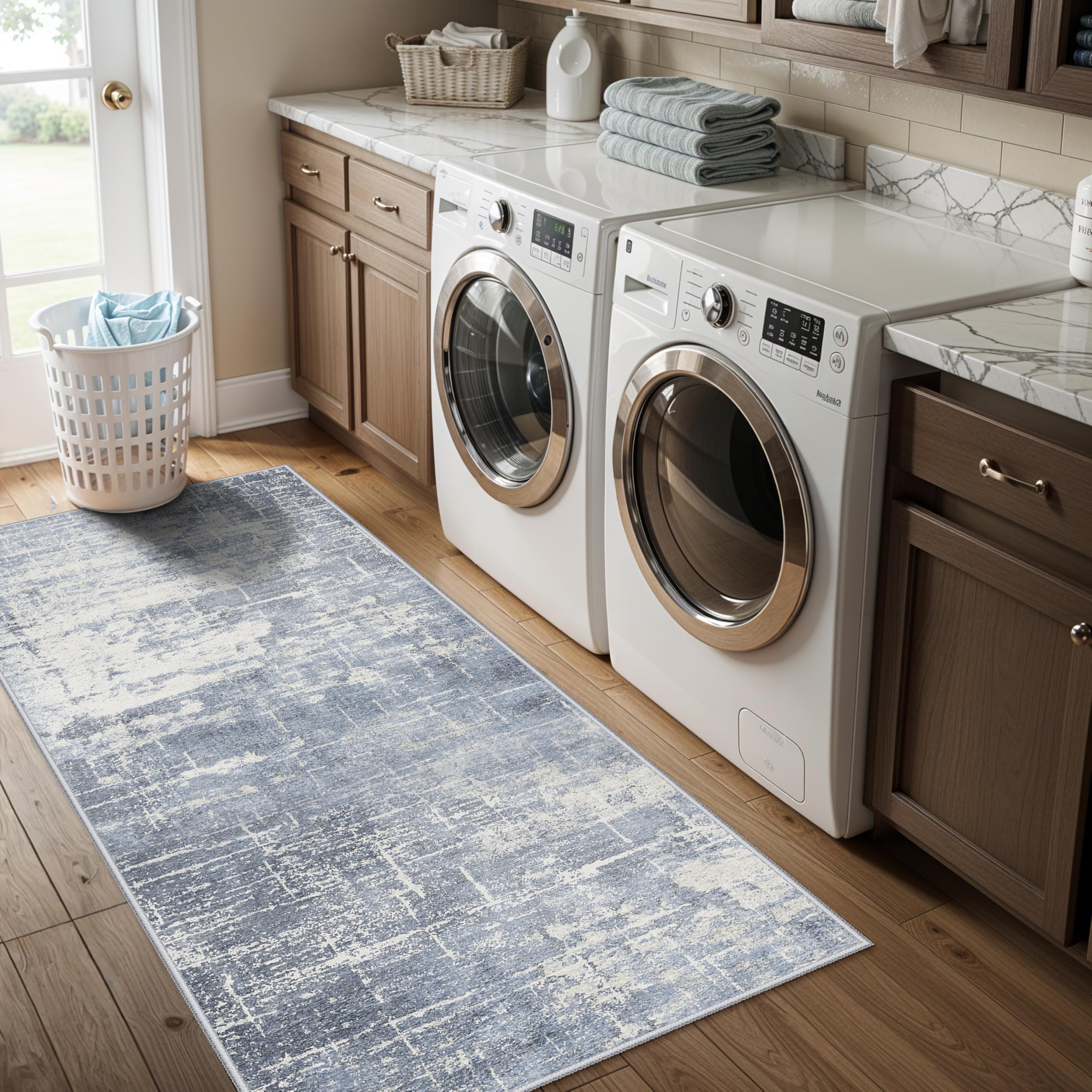 HY HAO YUN LAI durable high-traffic rug blends chic style with easy maintenance.