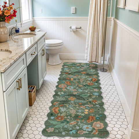 HY HAO YUN LAI edge-design keeps rug smooth under doors.
