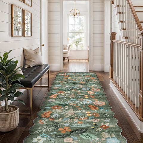 HY HAO YUN LAI entryway and dining room mat adds versatile style