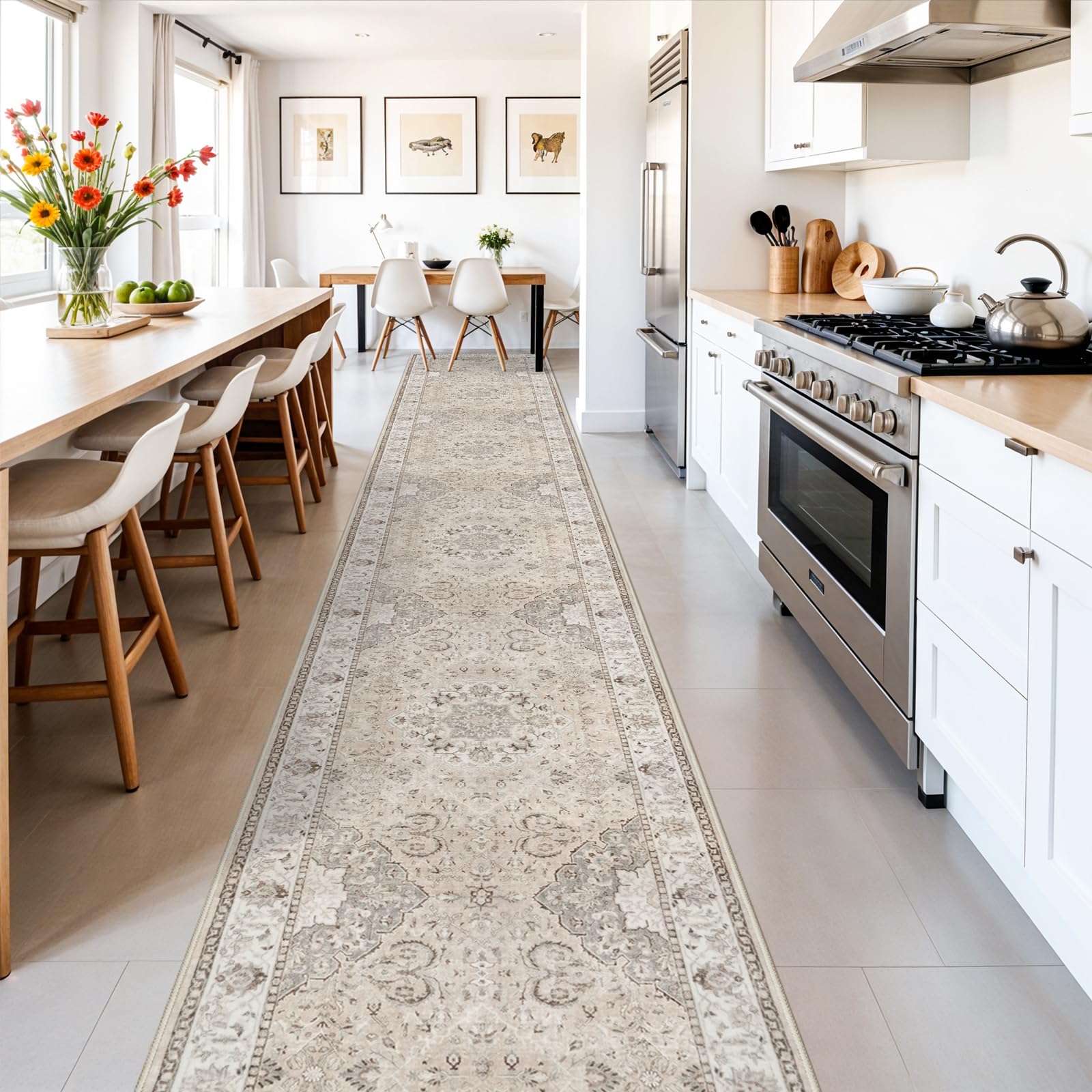 HY HAO YUN LAI entryway-friendly rug for kitchen or hallway use.
