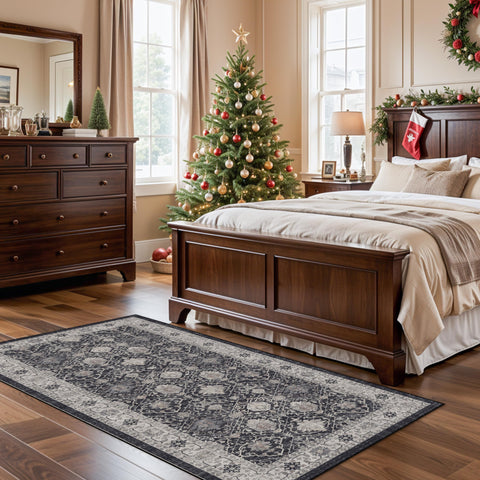 HY HAO YUN LAI entryway rug non slip black for safety and style.