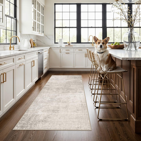 HY HAO YUN LAI entryway rug showing soft texture suitable for high-traffic doors.