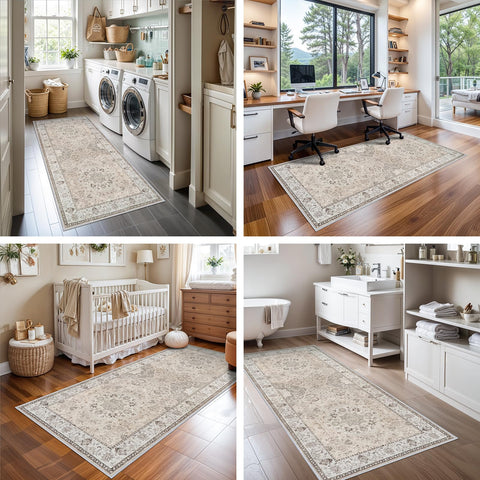 HY HAO YUN LAI hallway runner perfect for entryways and living areas