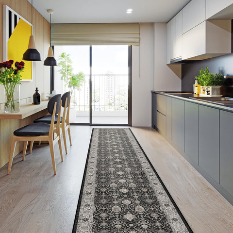 HY HAO YUN LAI entryway rug ideal for high-traffic zones and under furniture.