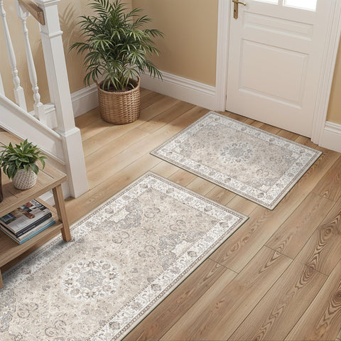 HY HAO YUN LAI low-pile rug dries quickly after spills.