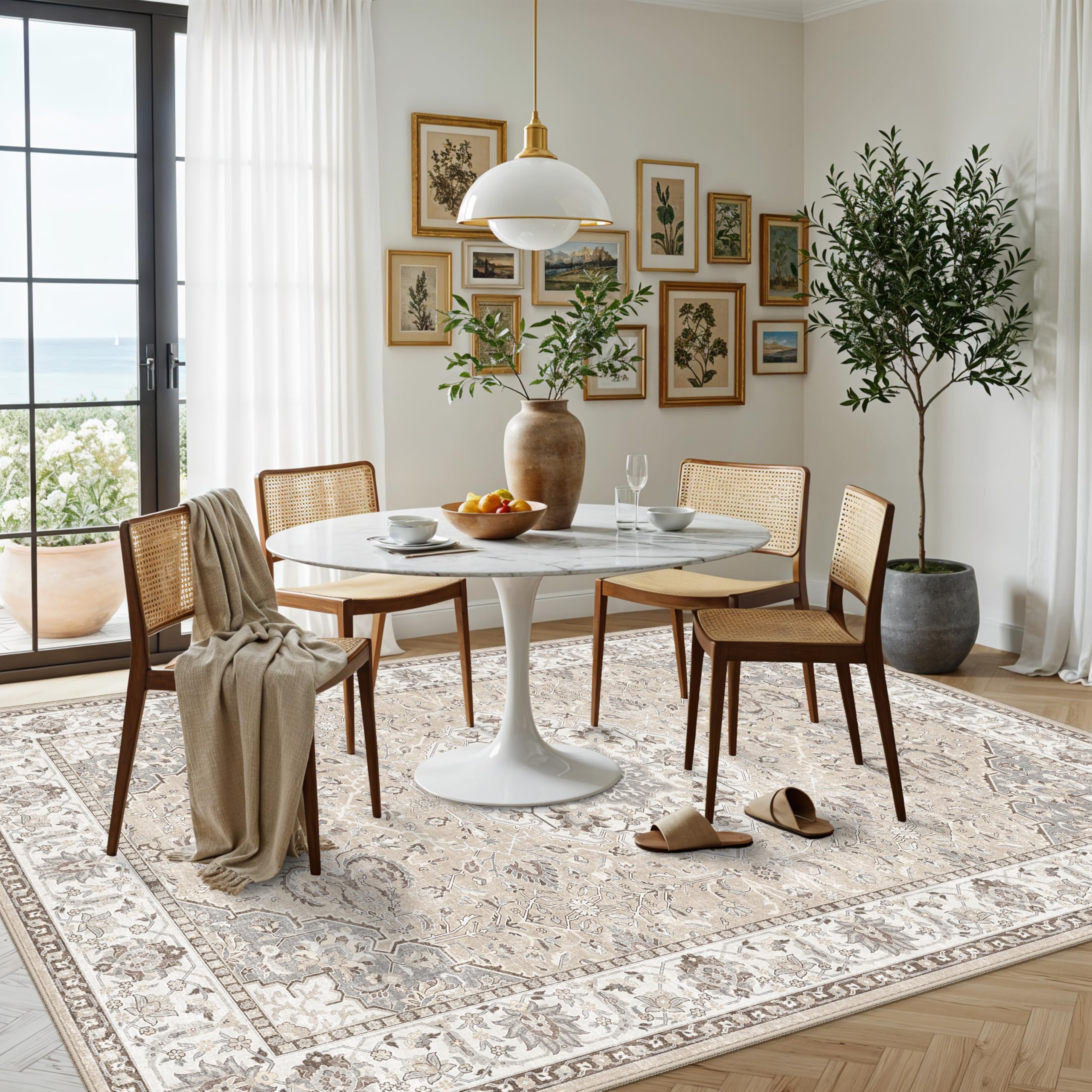 HY HAO YUN LAI living room rug 6x9 washable design for easy cleanup after spills