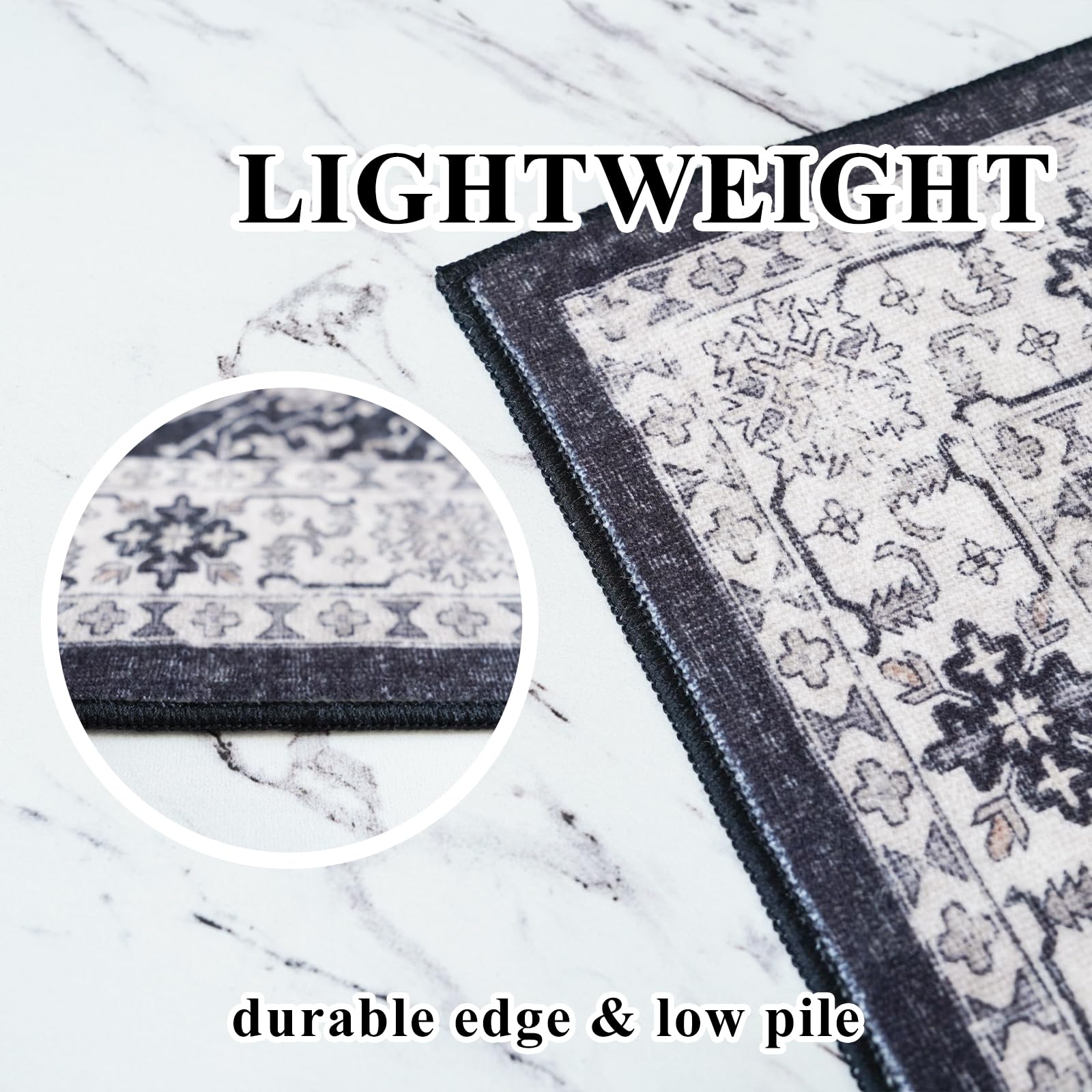HY HAO YUN LAI low-pile edge design delivers soft comfort without door obstruction