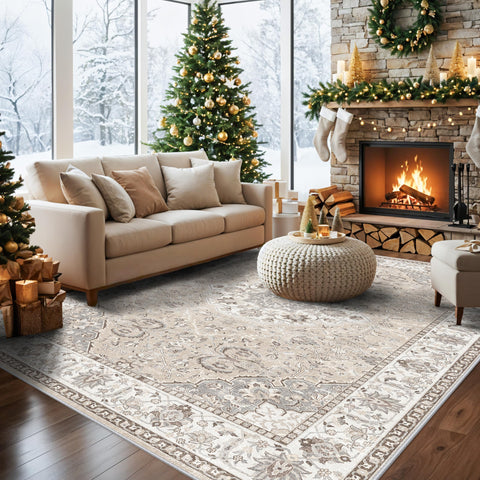 HY HAO YUN LAI machine-washable area rug for easy cleanup
