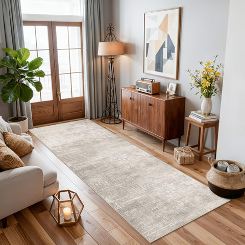 HY HAO YUN LAI non-slip hallway rug helps prevent slips.