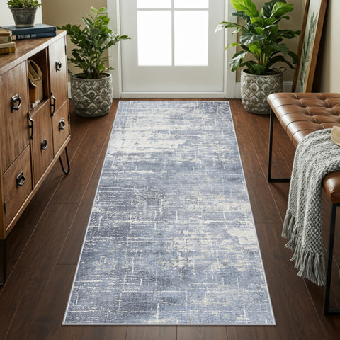 HY HAO YUN LAI soft durable blue rug for entryways and bedrooms
