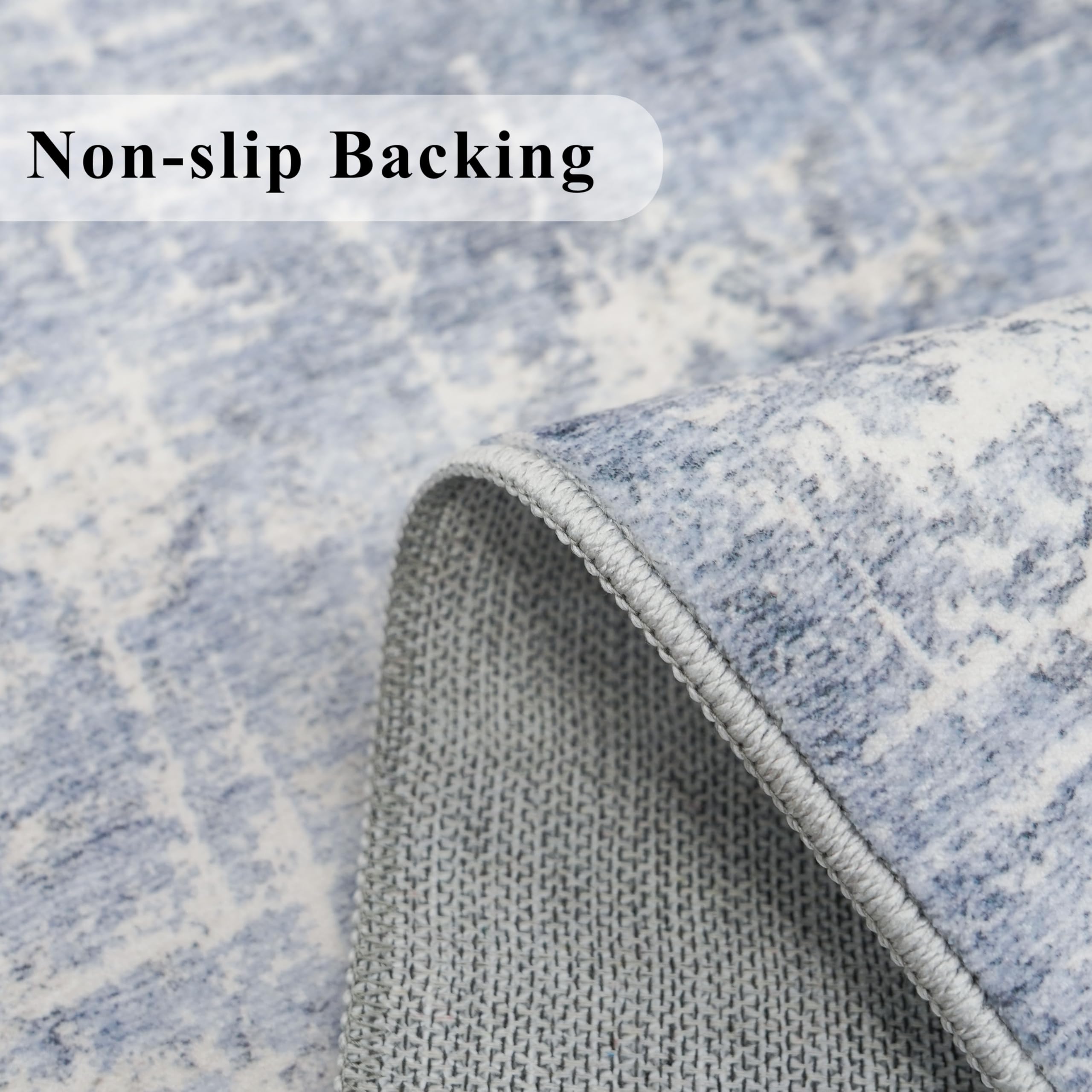 HY HAO YUN LAI soft low-pile hallway mat offers secure footing in entryways.