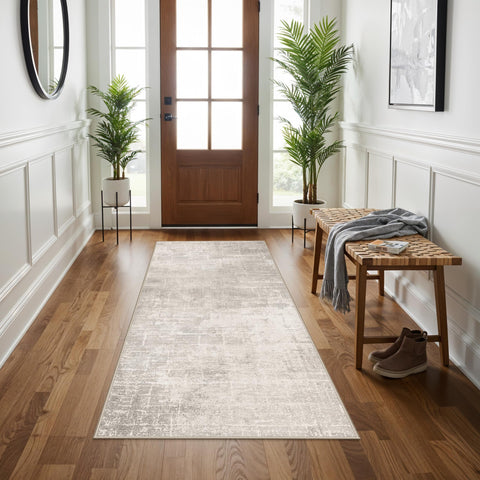 HY Hao Yun Lai soft low-pile rug with secure non-slip backing for safety