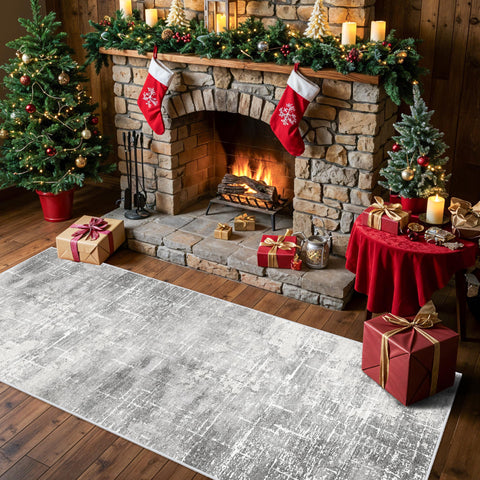 HY HAO YUN LAI washable abstract 2x6 rug with soft texture for cozy living spaces
