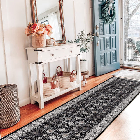HY HAO YUN LAI washable rug designed for easy care.