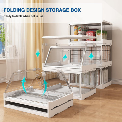 HYBRIDEAS foldable storage bin compact when not in use.
