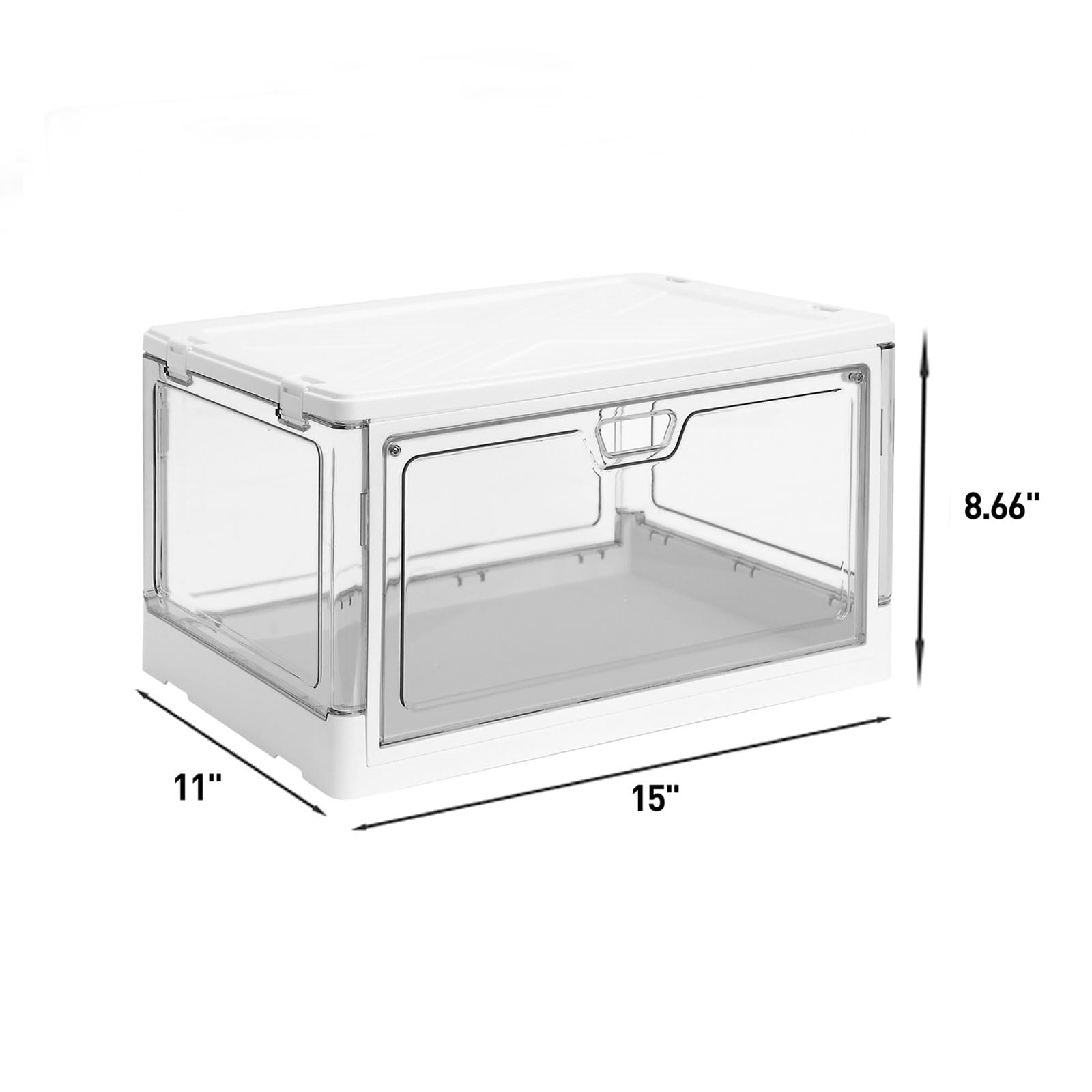 HYBRIDEAS front magnetic door open view for easy item access.