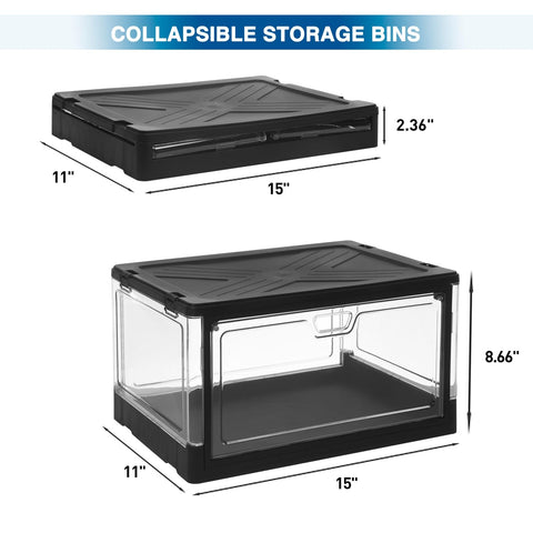 HYBRIDEAS front magnetic door bin for quick access