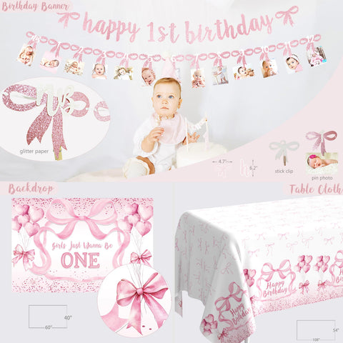 HYCSANBAO 1st birthday high chair banner adds adorable seating flair