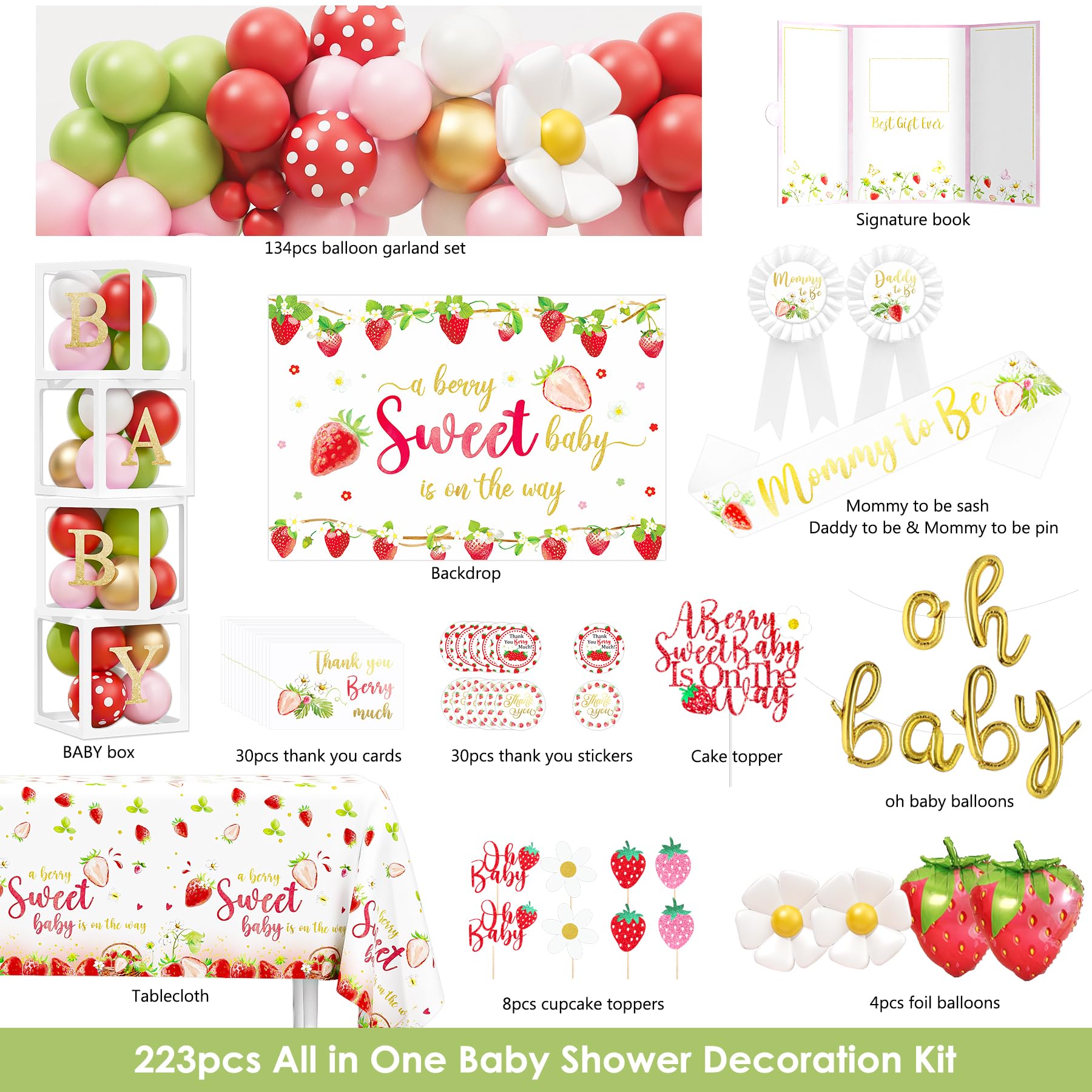 HYCSANBAO baby boxes create a coordinated display and keepsake moments.