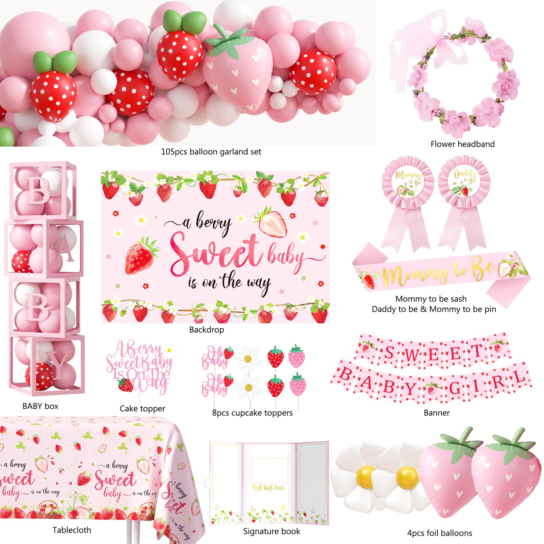 HYCSANBAO baby shower boxes create charming focal points