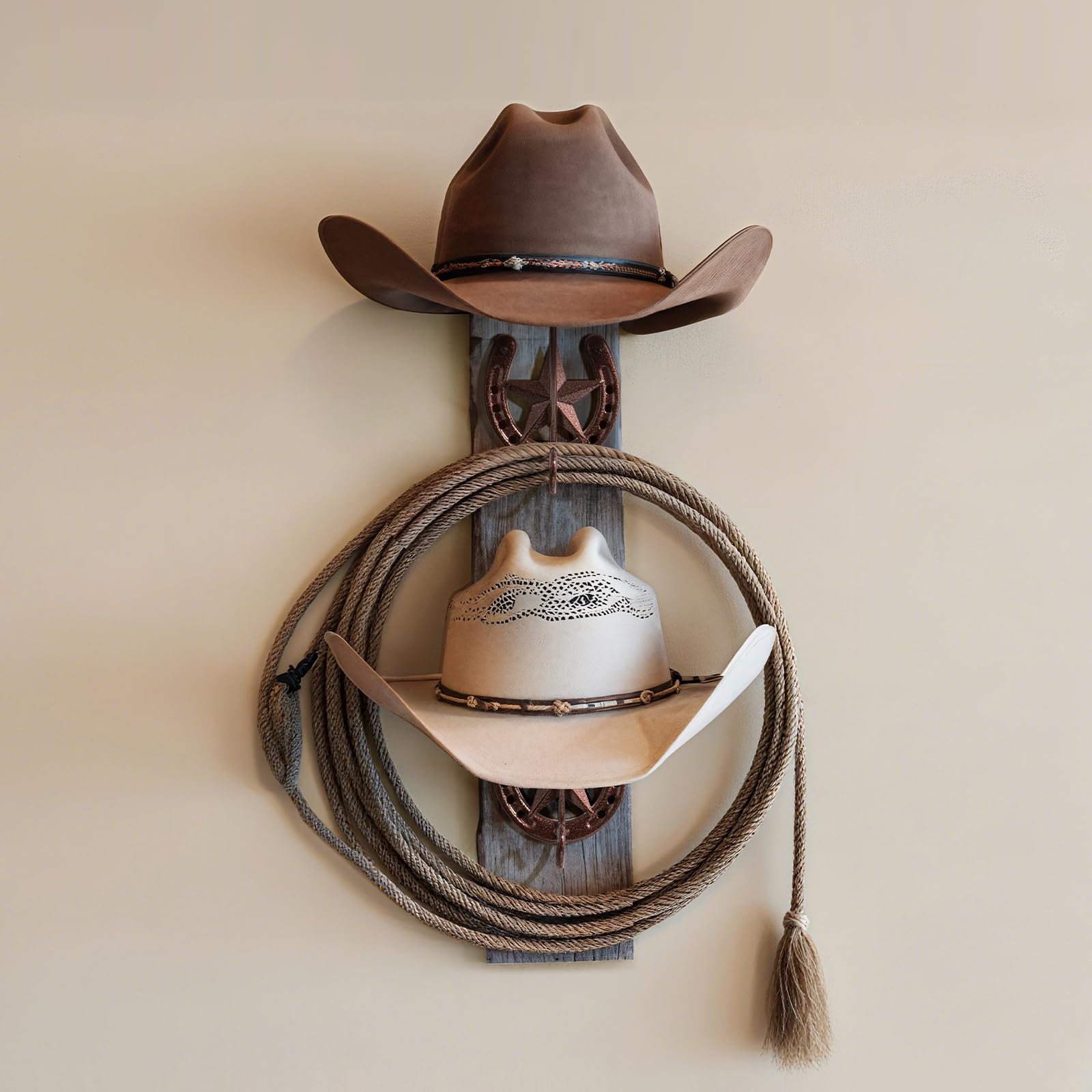 HYDERMUS durable one-piece iron construction for lasting use.