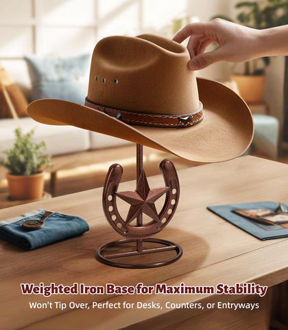 HYDERMUS Rustic bronze finish enhances decor with warm, vintage Western vibes
