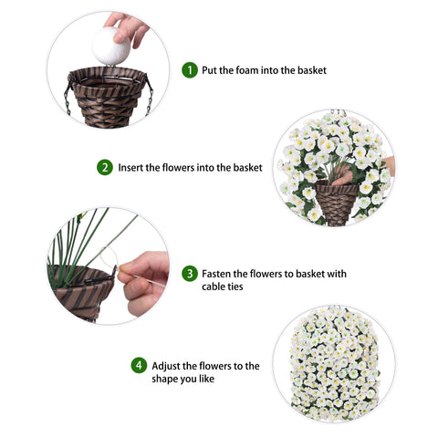 HyeFlora no-water-needed silk flowers simplify seasonal decorating.