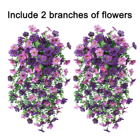 HyeFlora artificial flowers for porch decor and curb appeal