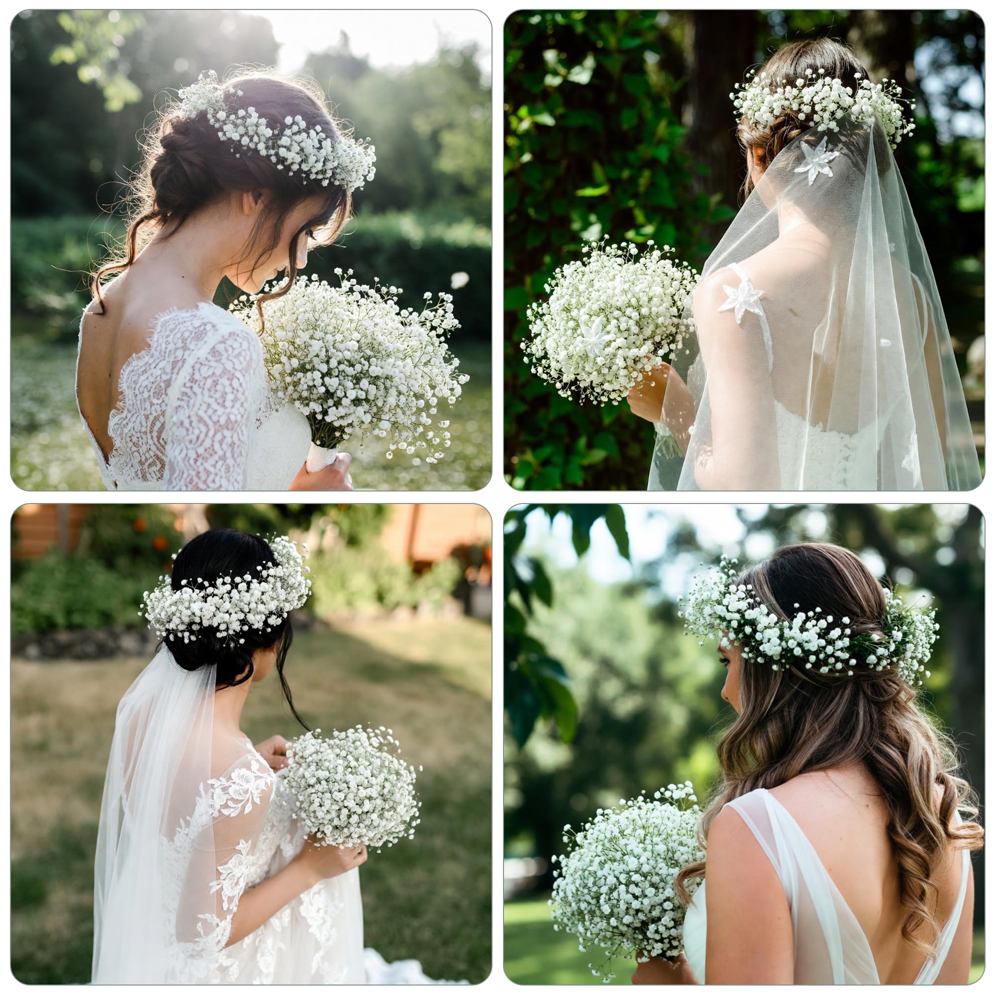 HyeFlora Babys Breath adjustable stems enable versatile vase-fit and custom bouquets