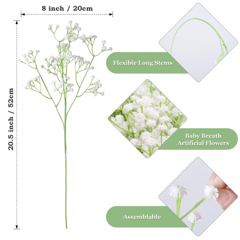 HyeFlora Babys Breath home decor adds effortless charm to living spaces