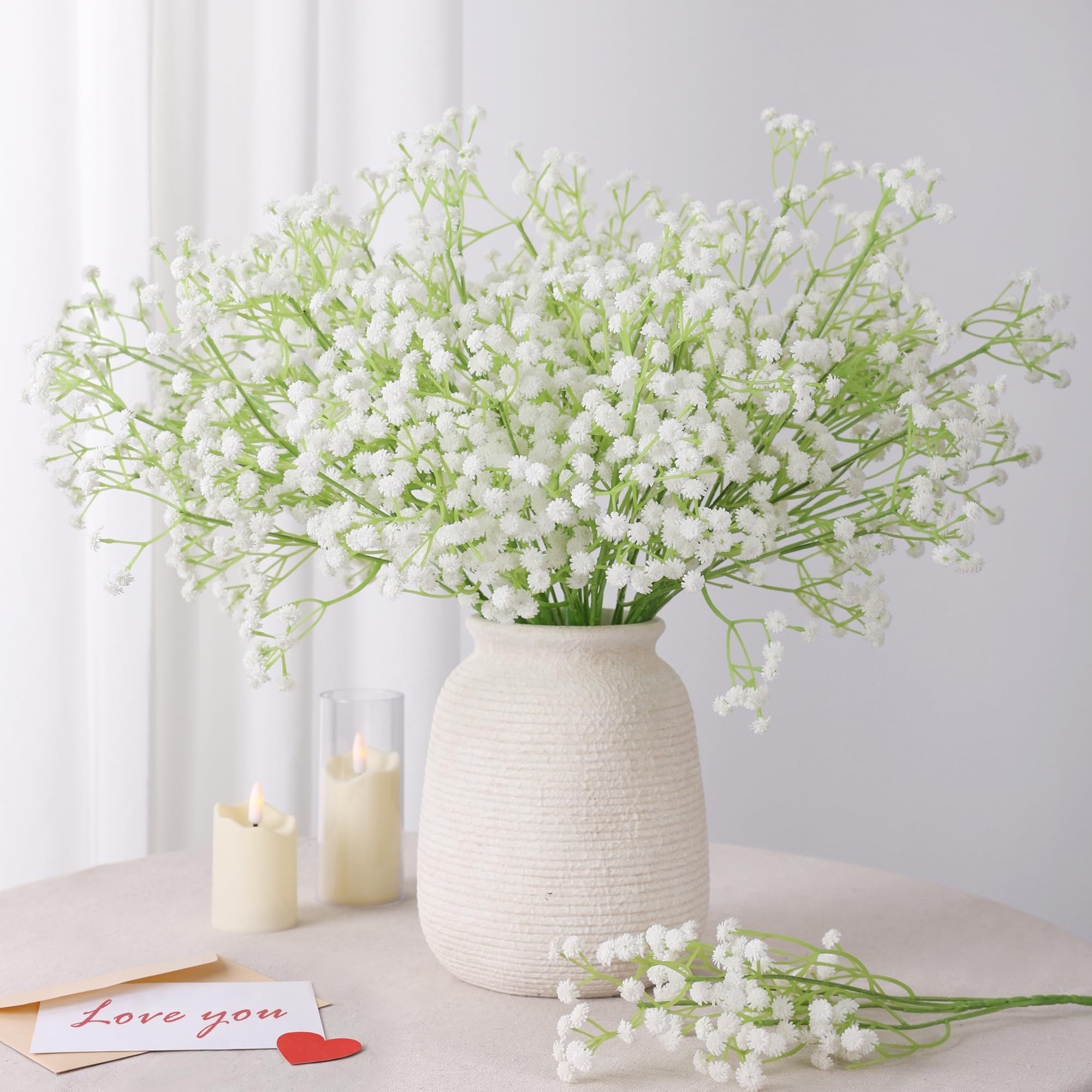 HyeFlora Babys Breath no maintenance display for lasting worry-free decoration